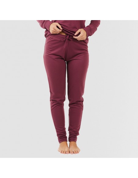 Set sportivo lungo donna melanzana new