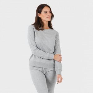 Set sportivo lungo donna grigio misto new 2