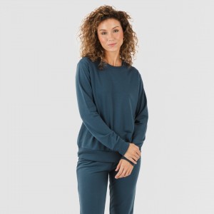 Set sportivo lungo donna verde menta new 2