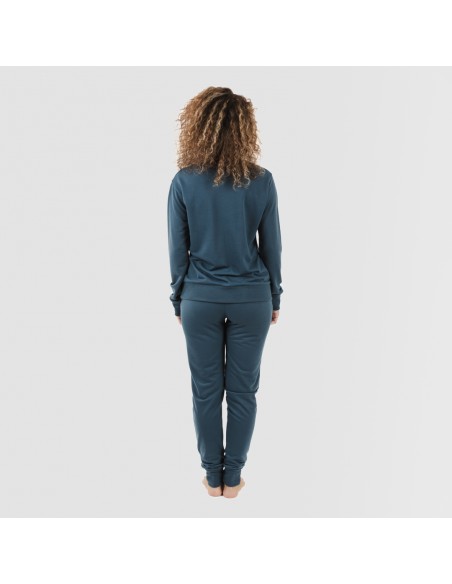 Set sportivo lungo donna verde menta new