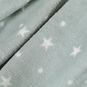 Coperta pile coral Cosmo verde tiffany 2