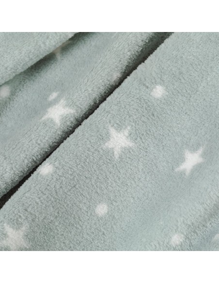 Coperta pile coral Cosmo verde tiffany Coperta pile coral Cosmo verde tiffany