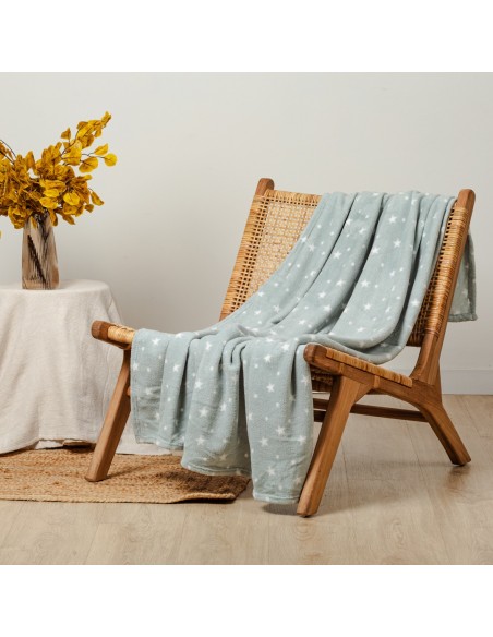 Coperta pile coral Cosmo verde tiffany Coperta pile coral Cosmo verde tiffany