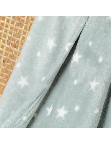 Coperta pile coral Cosmo verde tiffany Coperta pile coral Cosmo verde tiffany