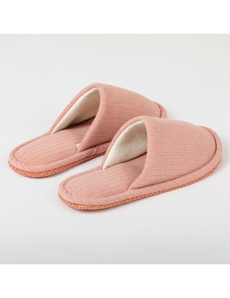 Pantofole a costine raya ancha rosa calzature