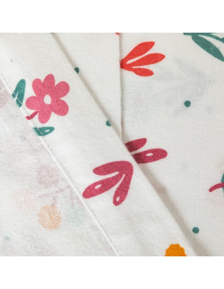 Set di lenzuola flanella Clara rosa miniculla completo-lenzuola-per-culla