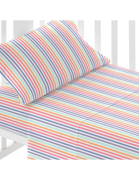 Set di lenzuola cotone Raya Praga culla