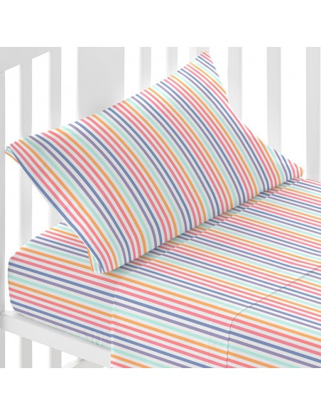 Set di lenzuola cotone Raya Praga culla