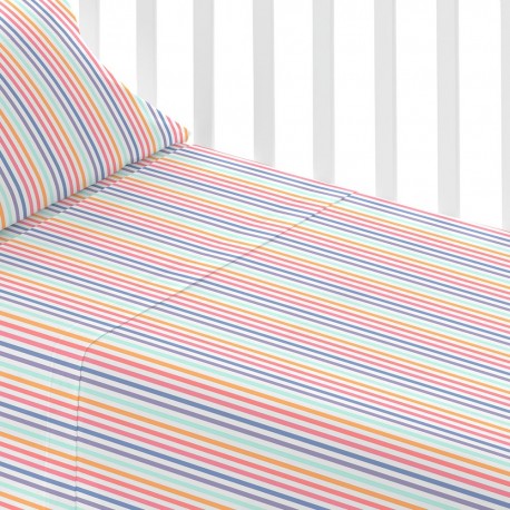 Set di lenzuola cotone Raya Praga culla