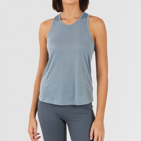 Set sportivo leggings corti donna indaco chiaro - scuro