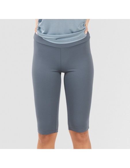 Set sportivo leggings corti donna indaco chiaro/scuro conjunto-deportivo-leggings-corto-mujer