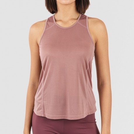 Set sportivo leggings corti donna malva - melanzana