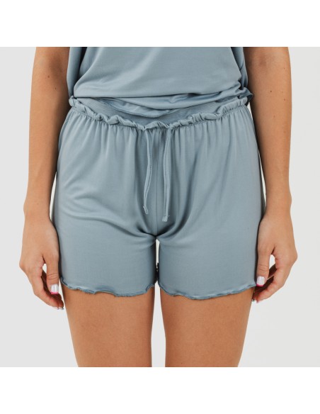 Pigiama con spalline soft tinta unita Pigiama con spalline soft tinta unita