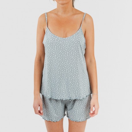 Pigiama con spalline soft Anita indaco