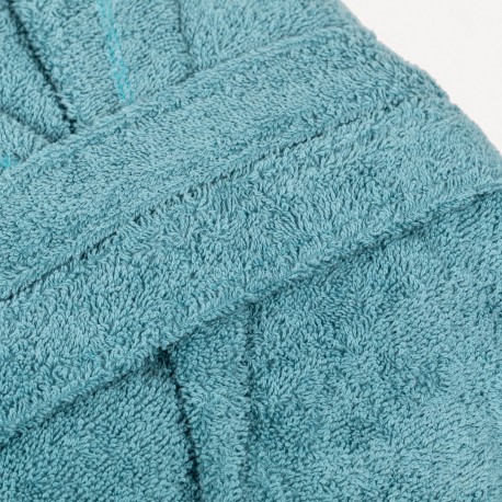 Accappatoio blu acqua 450gr per bambini