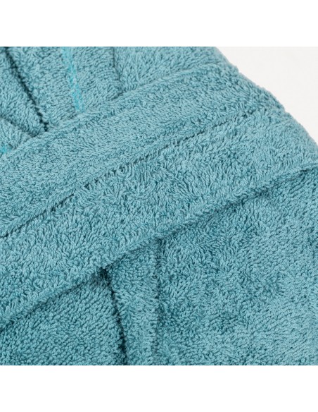 Accappatoio blu acqua 450gr per bambini