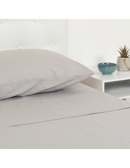 Set di lenzuola cotone tinta unita