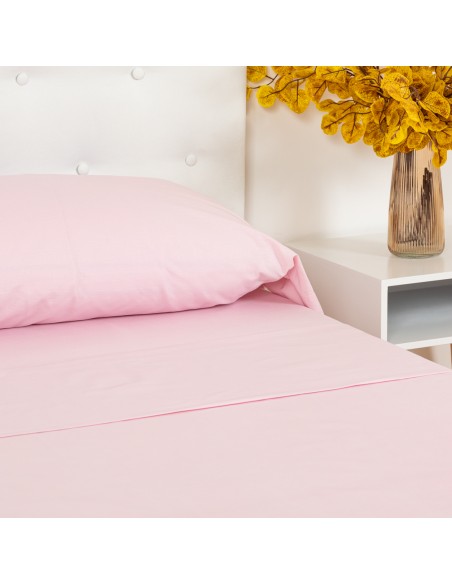 Set di lenzuola cotone tinta unita