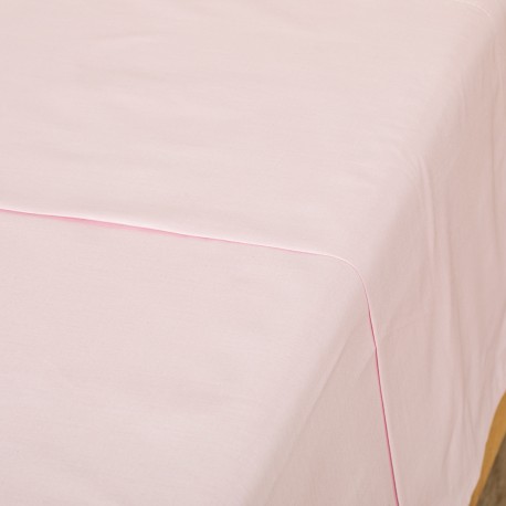 Set di lenzuola cotone tinta unita