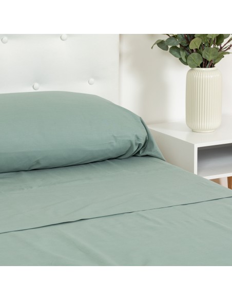 Set di lenzuola cotone tinta unita