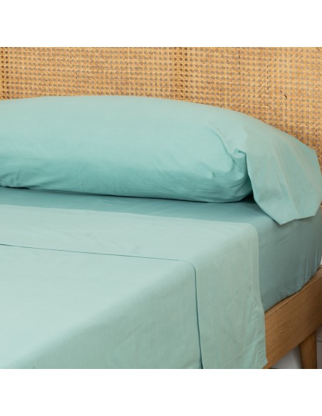 Set di lenzuola cotone tinta unita