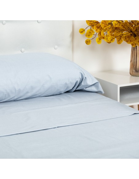 Set di lenzuola cotone tinta unita