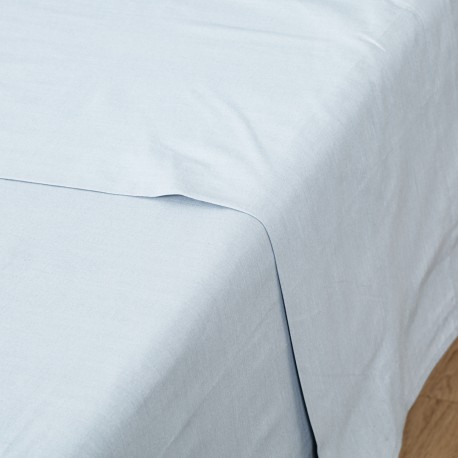 Set di lenzuola cotone tinta unita