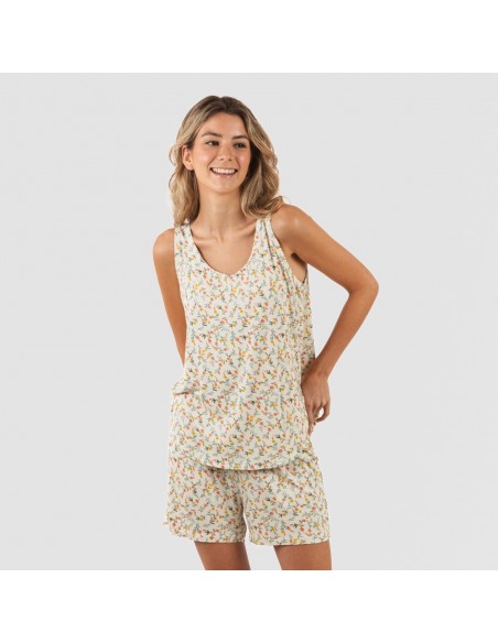 Pigiama con spalline viscosa Pamela pijama-tirantes-mujer-viscosa