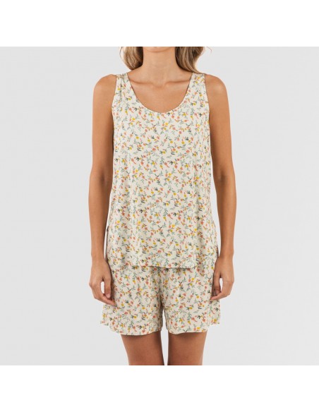 Pigiama corto canotta viscosa Pamela