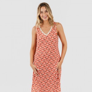 Vestito midi canotta soft Tucson rame 2
