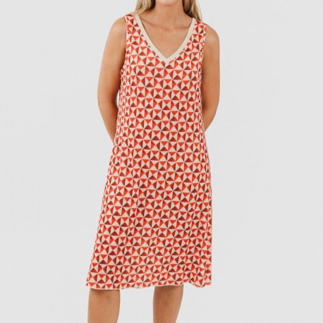 Vestito midi canotta soft Tucson rame