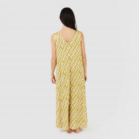 Vestito lungo canotta soft Baladi verde lime