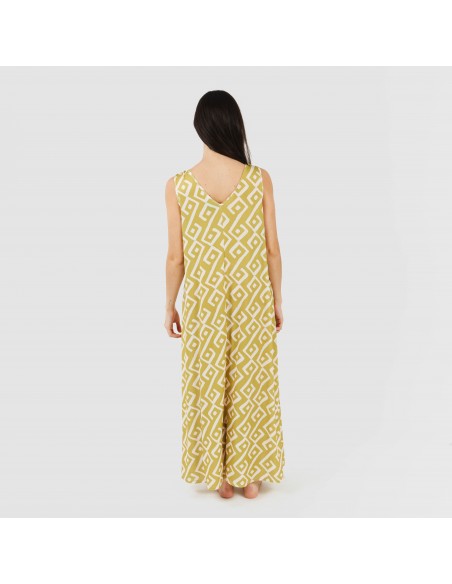 Vestito lungo canotta soft Baladi verde lime