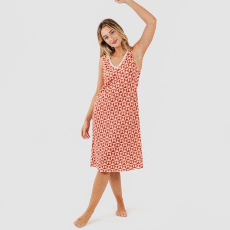 Vestito midi canotta soft Tucson rame