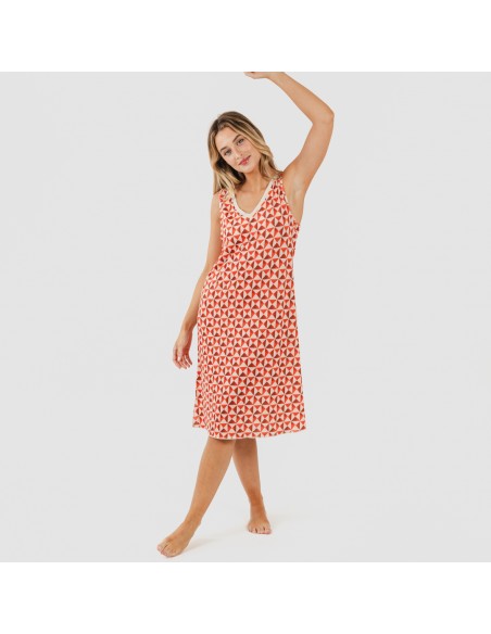 Vestito midi canotta soft Tucson rame Vestito midi canotta soft Tucson rame