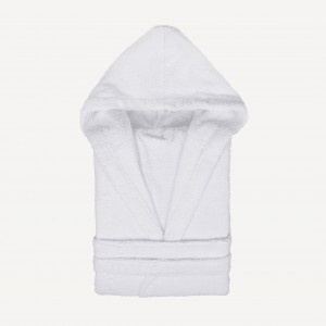 Accappatoio bianco 450gr per bambini