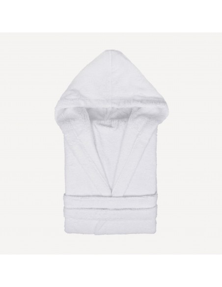 Accappatoio bianco 450gr per bambini