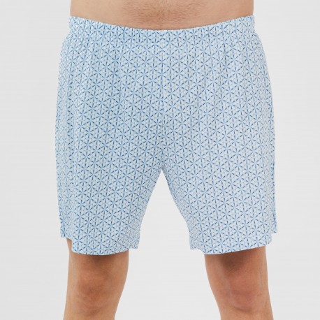 Pigiama corto cotone uomo Timon blu
