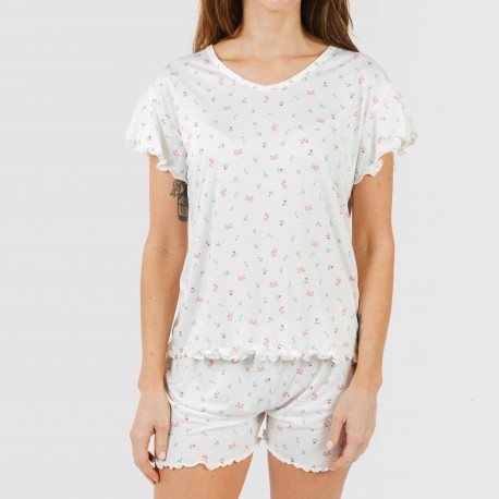 Pigiama corto mezza manica soft Coby