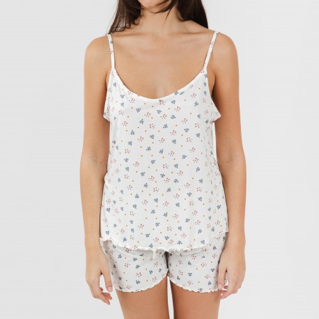 Pigiama con spalline soft Ines