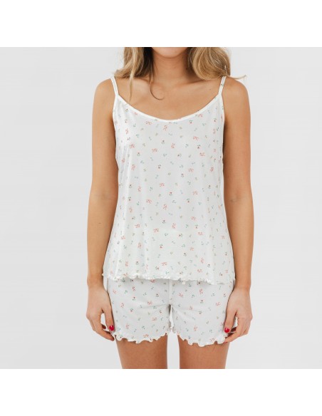 Pigiama con spalline soft Coby