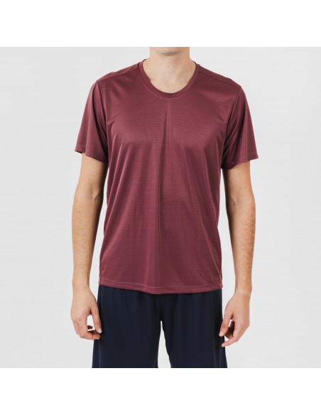 Set sportivo corto tecnico uomo bordeaux - blu navy