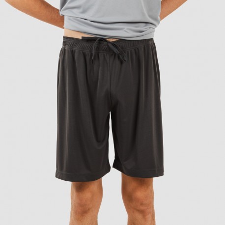 Set sportivo corto tecnico uomo grigio perla - antracite