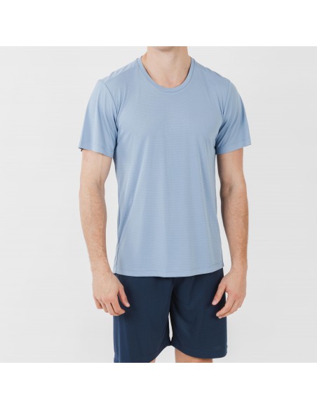 Set sportivo corto tecnico uomo blu indaco - navy Set sportivo corto tecnico uomo blu indaco - navy