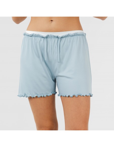 Pigiama con spalline soft tinta unita Pigiama con spalline soft tinta unita