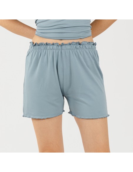 Pigiama corto mezza manica soft tinta unita Pigiama corto mezza manica soft tinta unita