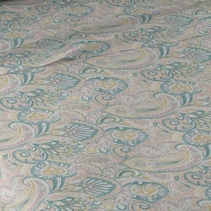 Set di lenzuola cotone Cachemir verde 2