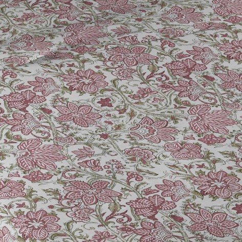 Set di lenzuola cotone Camelia marsala Set di lenzuola cotone Camelia marsala