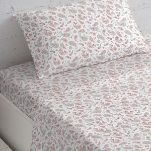 Set di lenzuola cotone Campiña indaco