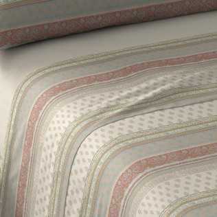 Set di lenzuola cotone Carmela reversibile marrone 2